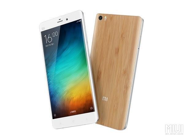 Xiaomi, Bambu telefonu Mi Noteu tanıttı