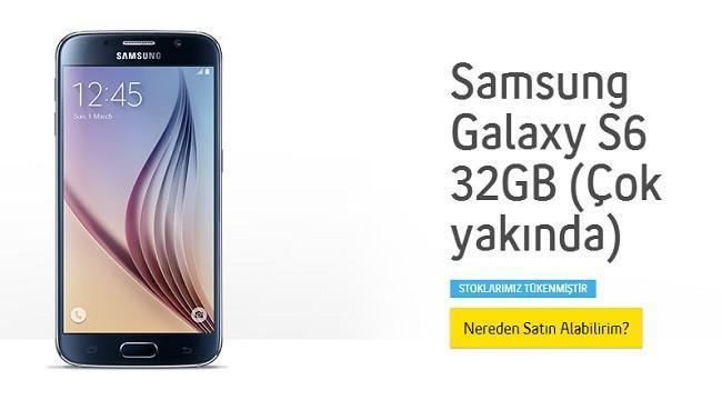 Galaxy S6 ve Galaxy S6 Edge Türkiye fiyatı belli oldu