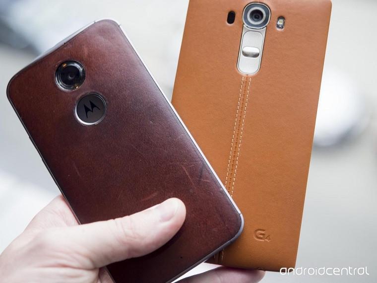 LG G4ün deri arka kapağı nasıl görünüyor