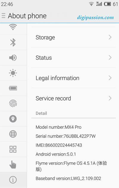 Meizu MX4 Pro, Andr0id 5.0la buluştu