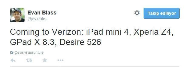 Xperia Z4 sadece Japonyaya özel olmayabilir