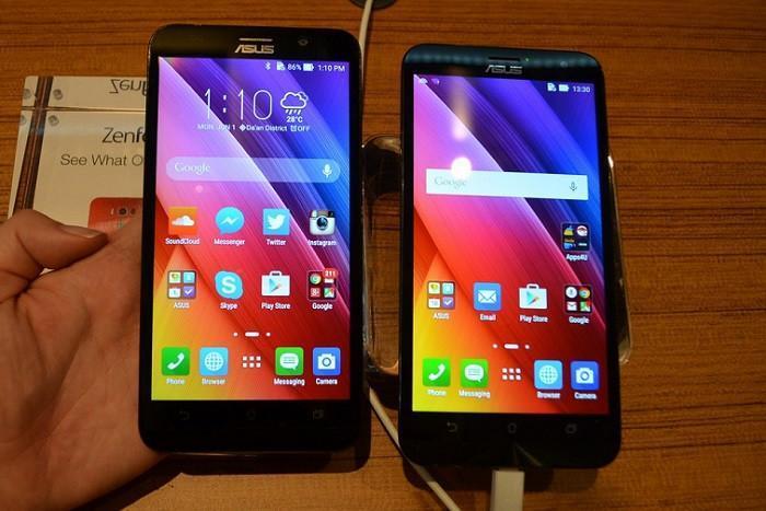 Asustan iki yeni ZenFone 2 telefon daha
