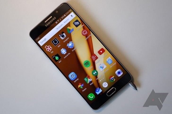 Galaxy Note 5te S-Pen riski