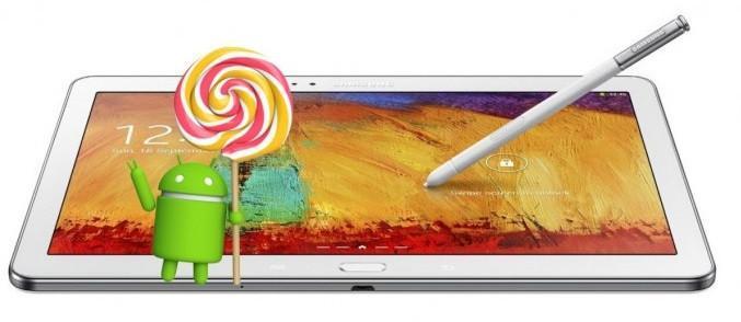 Samsung Galaxy Note 10.1 (2014) için Android 5.1.1 güncellemesi dağıtıma sunuldu