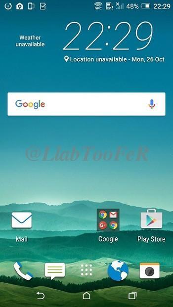 Android 6.0 Marshmallow yüklü One M8in ekran görüntüleri