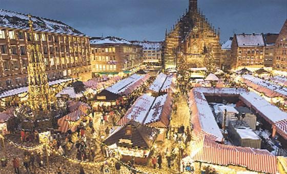 Nürnbergde Noel pazarı