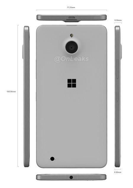 Lumia 850den ilk görüntüler geldi