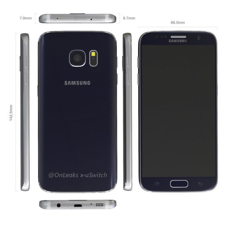 Galaxy S7ye ait yeni görüntüler yayınlandı
