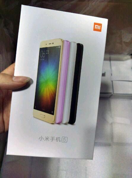 Xiaomi Mi 5in kutusu sızdı