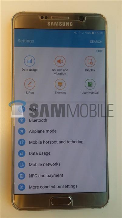 Galaxy Note 5 için beklenen güncelleme başladı