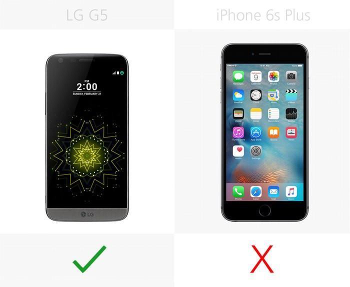 Rakamlarla LG G5 ve iPhone 6S Plus karşılaştırması