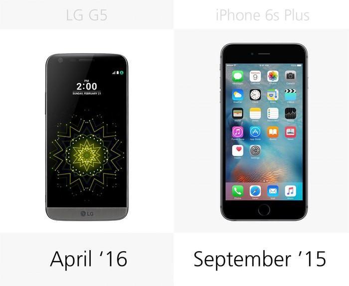 Rakamlarla LG G5 ve iPhone 6S Plus karşılaştırması