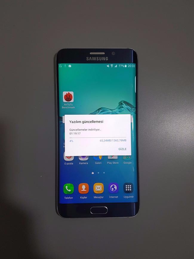 Galaxy S6 Edge+ Android 6.0 Marshmallow güncellemesi Türkiyede