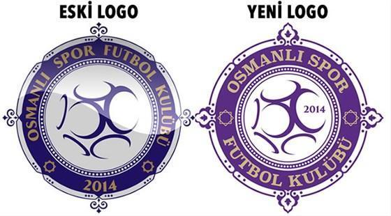 Osmanlıspor Kulübünün logosu değişti