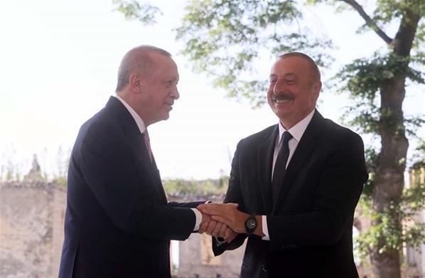 Cumhurbaşkanı Erdoğan ile Aliyev Şuşa Beyannamesini imzaladı