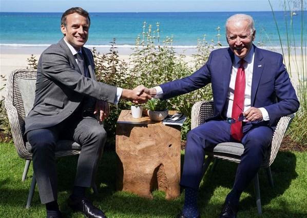 Macron’dan ABD Başkanı Bidena skandal teklif Hedef Türkiye...