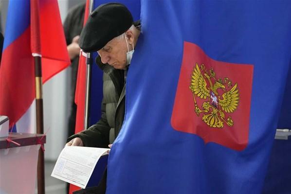 Dünyanın gözü Rusyadaki seçimlerde İlk sonuçlar geldi: Putinin partisi oyların yüzde 46sını aldı