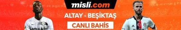 Altay - Beşiktaş maçı Tek Maç ve Canlı Bahis seçenekleriyle Misli.com’da