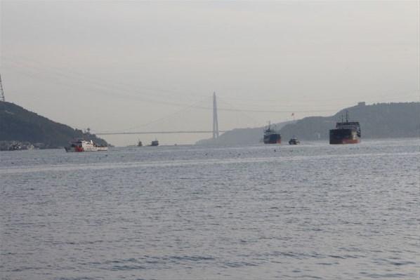 Yeniköy önlerinde Türk ve Rus gemileri çarpıştı