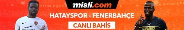 Hatayspor-Fenerbahçe maçının heyecanı Tek Maç ve Canlı Bahis seçenekleriyle Misli.com’da