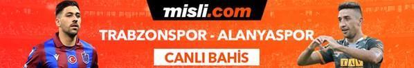 Trabzonspor - Alanyaspor maçı Tek Maç ve Canlı Bahis seçenekleriyle Misli.com’da
