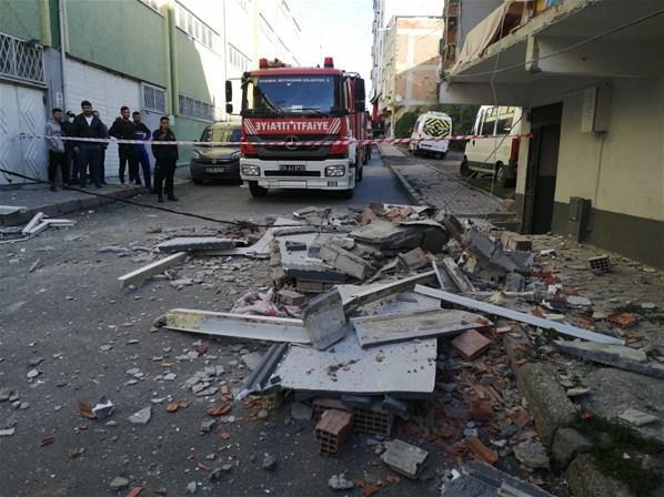 Avcılarda evde patlama ‘Deprem sandık’