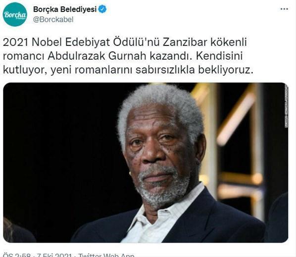 Borçka Belediyesi fotoğrafları karıştırdı sosyal medya yıkıldı Nobel Ödülü aktör Morgan Freemana...