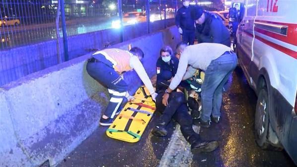 Kadıköy D100 Karayolunda sabaha karşı zincirleme kaza: 4 yaralı