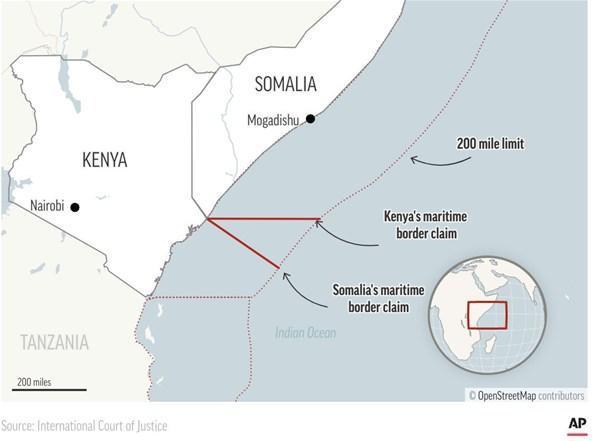Somali ile Kenya arasındaki deniz sınırına ilişkin karar açıklandı Alanın büyük bölümü kardeş ülkeye verildi