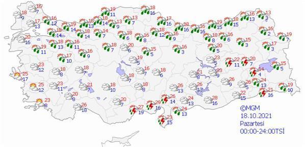 Meteorolojiden 49 il için son dakika açıklaması Bugün başlıyor, perşembe tamamen tersine dönecek, tüm Türkiyede...