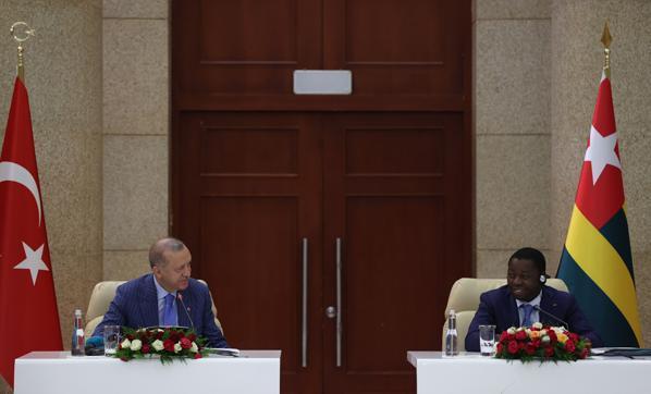 Cumhurbaşkanı Erdoğandan Togoya teşekkür: FETÖ ile mücadelemize verdiği destek takdire şayandır
