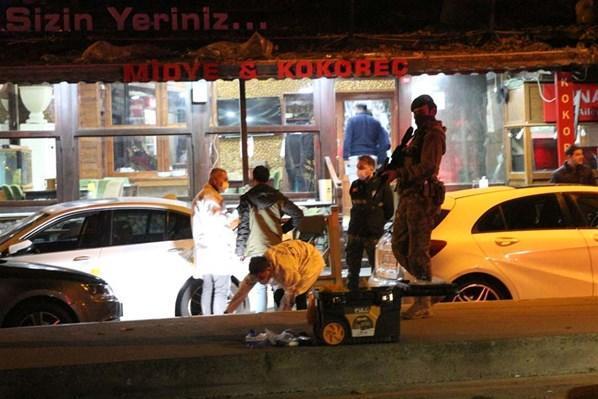 Beyoğlunda restorana silahlı saldırı: 1i ağır 5 yaralı