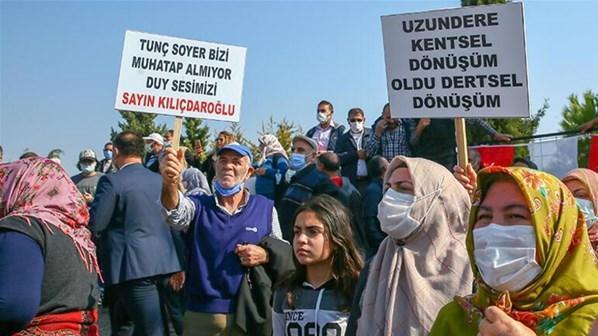 CHP lideri Kılıçdaroğluna İzmirde protesto