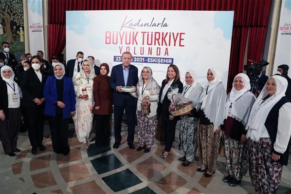 Cumhurbaşkanı Erdoğan, Kadınlarla Büyük Türkiye Yolunda programında  konuştu