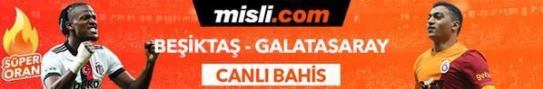 Beşiktaş - Galatasaray maçı Tek Maç ve Canlı Bahis seçenekleriyle Misli.com’da