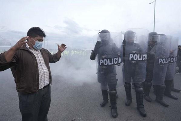 Ekvador karıştı Hükümet karşıtı protestolarda olaylar çıktı...