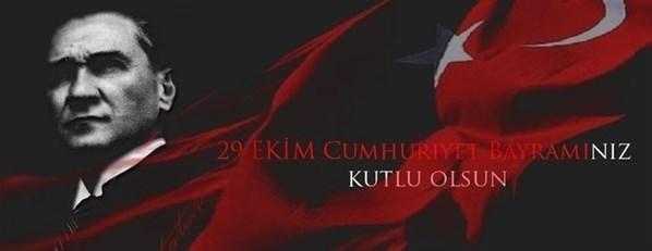 Cumhuriyet Bayramı mesajları ve 29 Ekim sözleri Cumhuriyet Bayramı ile ilgili sözler ile resimli Cumhuriyet Bayramı kutlama mesajları seçenekleri