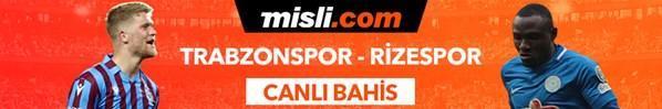 Trabzonspor - Rizespor maçı Tek Maç ve Canlı Bahis seçenekleriyle Misli.com’da