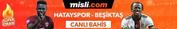 Hatayspor - Beşiktaş maçı Tek Maç ve Canlı Bahis seçenekleriyle Misli.com’da