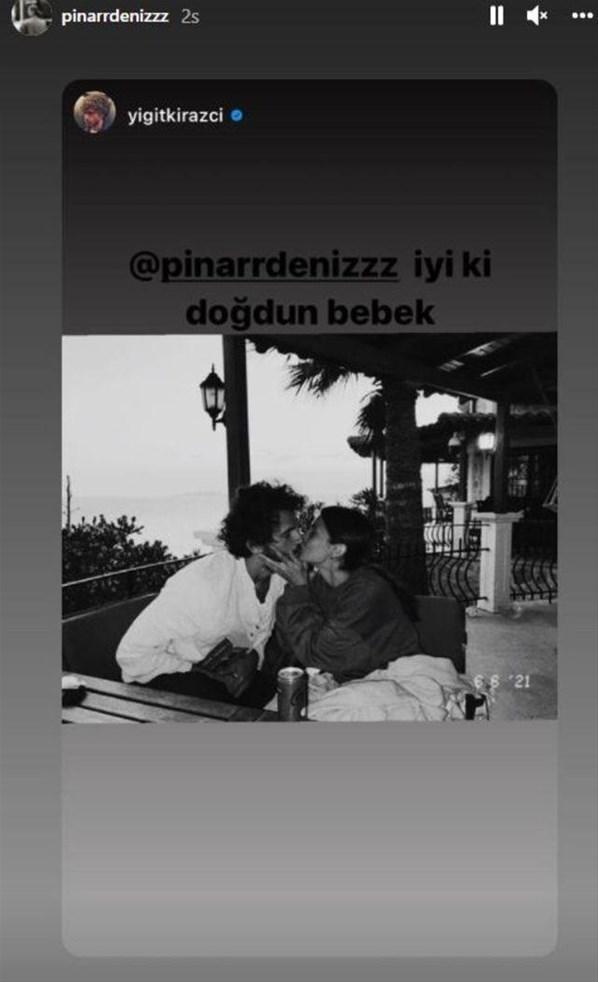 Yargının Ceylini Pınar Deniz ve Yiğit Kirazcıdan dudak dudağa poz