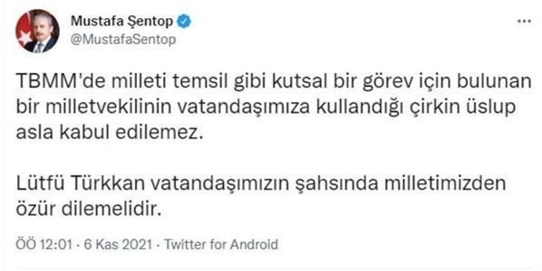 Lütfü Türkkan ne dedi İYİ Partili Lütfü Türkkan özür diledi