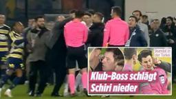 Halil Umut Meler'e saldırı dış basında geniş yandı buldu! 'Hakeme vahşi saldırı'