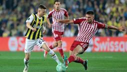 Fenerbahçe ile Olympiakos çeyrek final rövanş maçında karşı karşıya