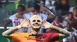 Mauro Icardi sevincine kırmızı kart! Saha karıştı