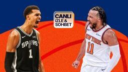 NBA final serisinde 5. maç! San Antonio Spurs - New York Knicks maçının heyecanı canlı yayın ile Misli’de