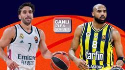 Fenerbahçe, EuroLeague'de Real Madrid'e konuk oluyor! Maçın heyecanı canlı yayın ile Misli'de