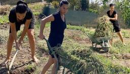 Ünlü oyuncu kış hazırlıklarına başladı! Şöhreti kapının dışında bıraktı, beğeni ve yorum yağdı