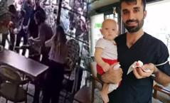 Mucize! Boğulma tehlikesi yaşayan bebek böyle kurtarıldı