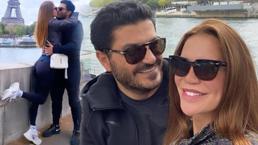 Ebru Şallı ve Uğur Akkuş aşka geldi! Paris'te...