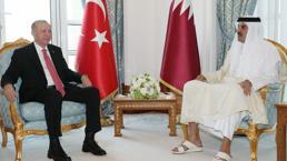 Türkiye ile Katar arasında tarihi anlaşma! Cumhurbaşkanı Erdoğan Katar Emiri El Sani ile görüştü...